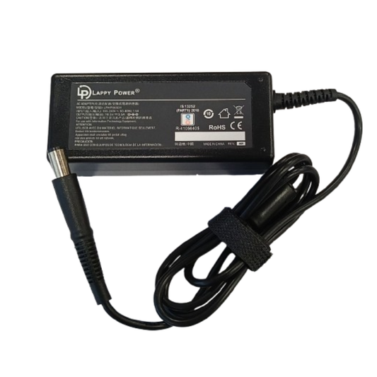 Laptop Adapter compatible for HP (65W 3.5A 18.5V) Big Pin - 7.4mm x 5.0mm Pin