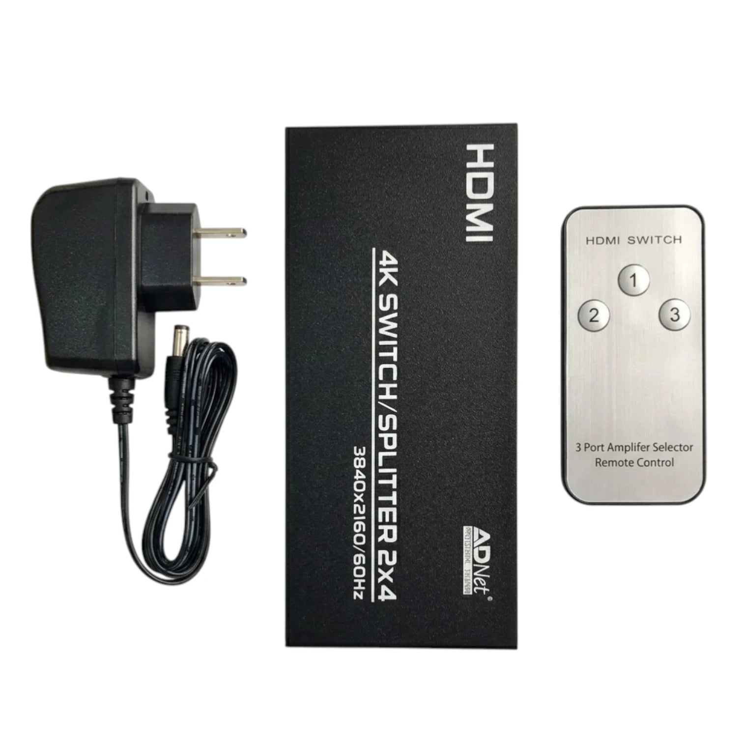 HDMI Splitter 4K 2x4