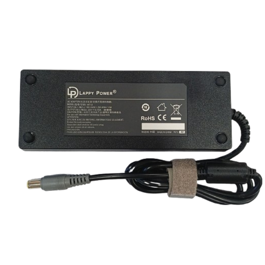 Laptop Adapter compatible for LENOVO (135W 6.75A 20V) Big Pin - 7.9mm x 5.5mm Pin | Suitable for Lenovo ThinkPad Series