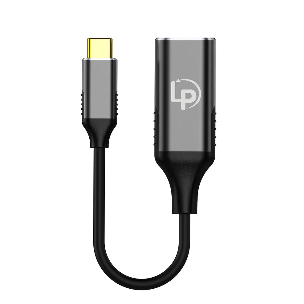 LappyPower Premium 4K USB-C Male to HDMI Female Adapter Cable (0.2m)