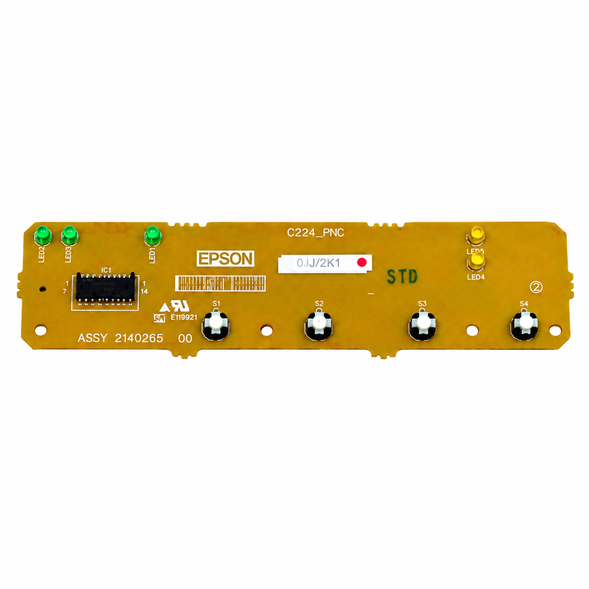 LX-310 Control Panel PCB