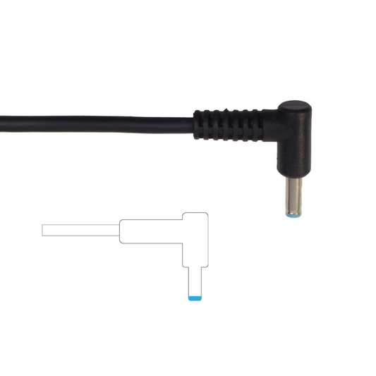 Laptop Adapter compatible for HP (150W 7.7A 19.5V) Blue Pin - 4.5mm x 3.0mm Pin | Suitable for HP 15-BC, 15-CS, Envy 14, Envy 15, Omen 15, Omen 17, and Pavilion 15-bc Series