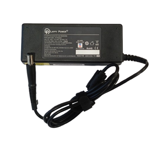 Laptop Adapter compatible for HP (90W 4.74A 19V) Big Pin - 7.4mm x 5.0mm Pin | Suitable for HP ProBook 6450b 6460b