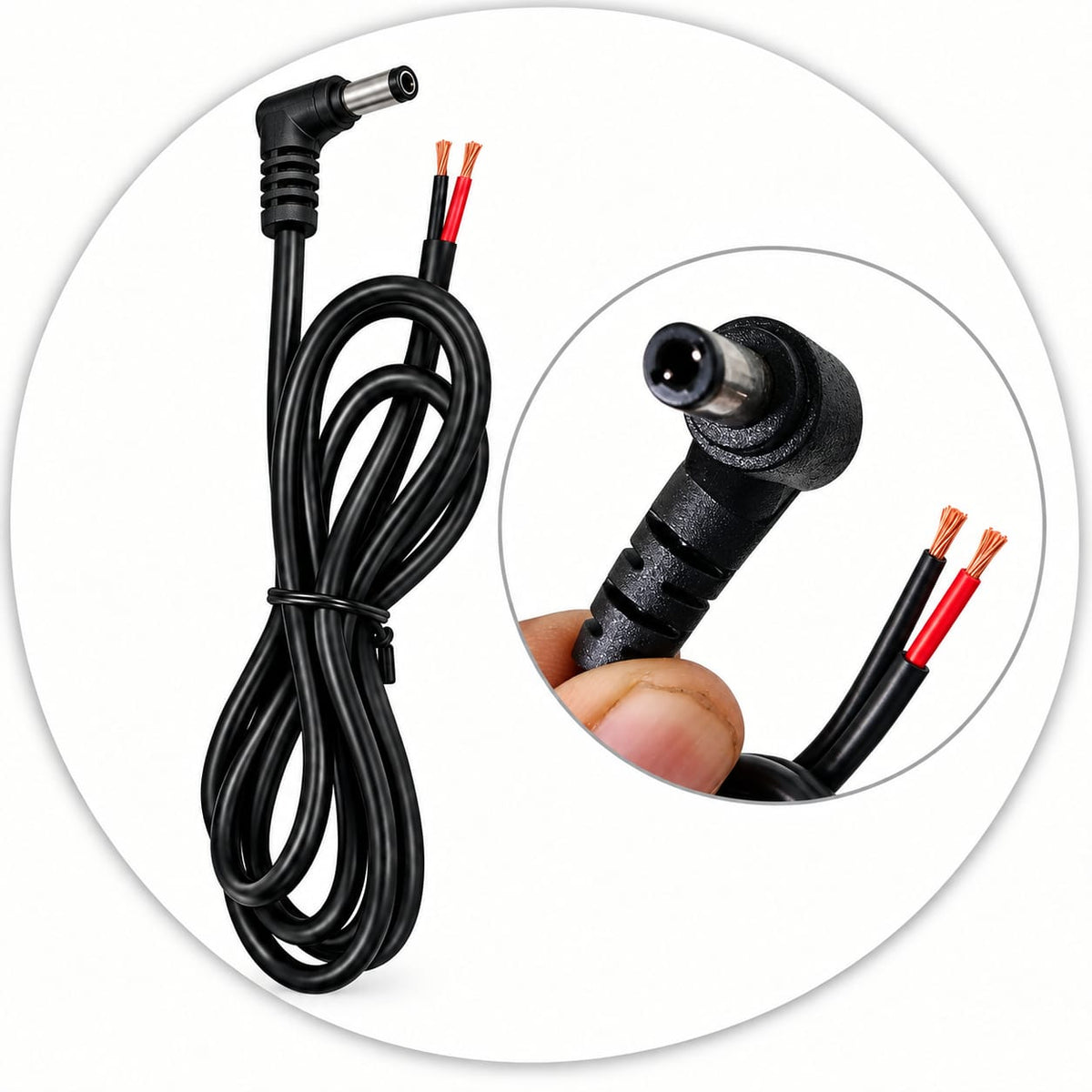 Laptop Adapter Cable 5.5mm x 2.5mm Pin
