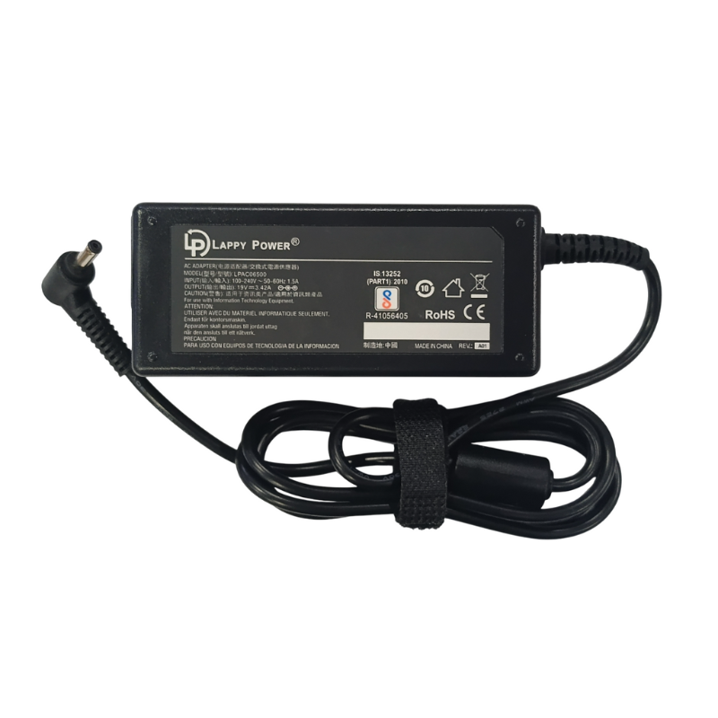Laptop Adapter compatible for ASUS (65W 3.42A 19V) - 4.0mm x 1.35mm Pin