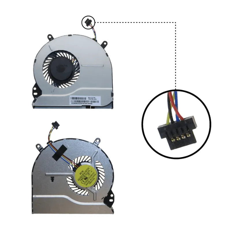 Laptop Cooling FAN For HP 14-B 15-B 15-B142DX 15-B119TX 15-B135TX Series