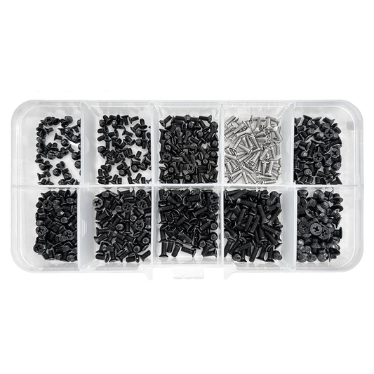 Laptop Screws Kit - 500 Pieces M2/M2.5/M3 Assorted Screws Set for Laptop Repair & Assembly