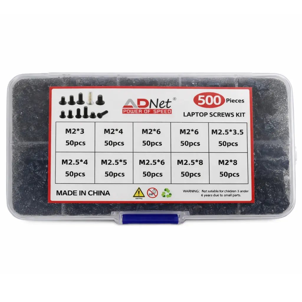 Laptop Screws Kit – 500 Pieces