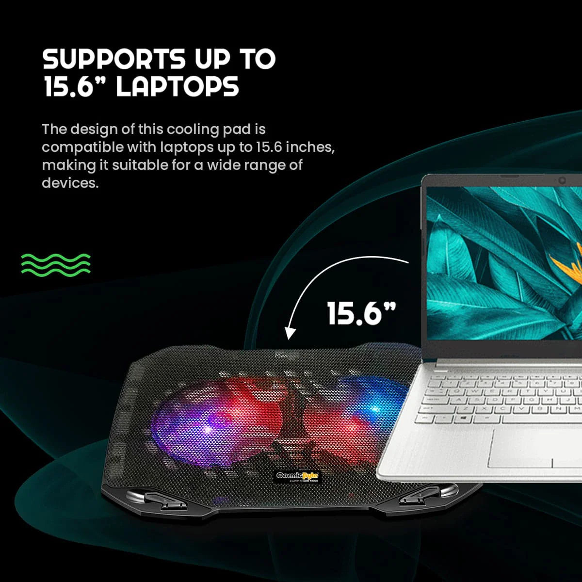 Laptop Stand with Cooling Fans