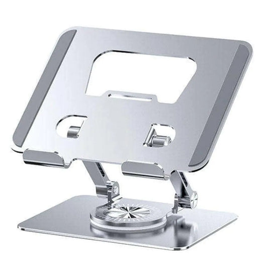 Laptop Tablet Stand, Swivel Tablet Stand with 360 Rotating Base, Adjustable Tablet Holder for Drawing