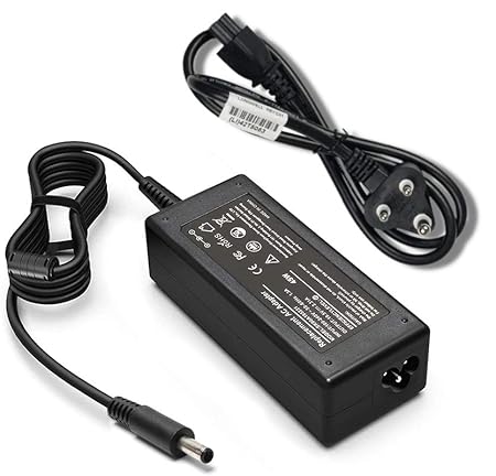 45W Laptop Adapter Compatible for dell XPS 13 9343, Inspiron 15 3552, 5368 (19.5V, 2.31A) (Power Cord Included)