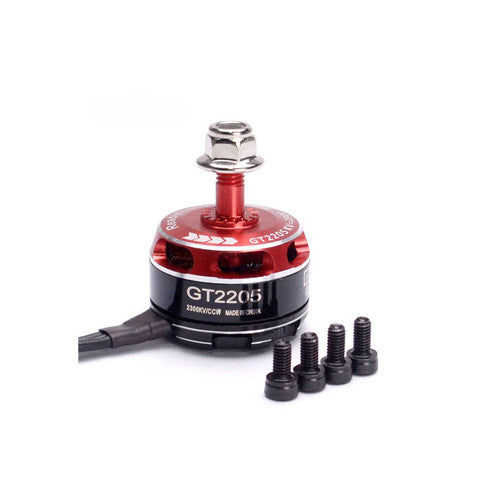 GT2205 2300KV CCW Brushless Motor Silver Cap