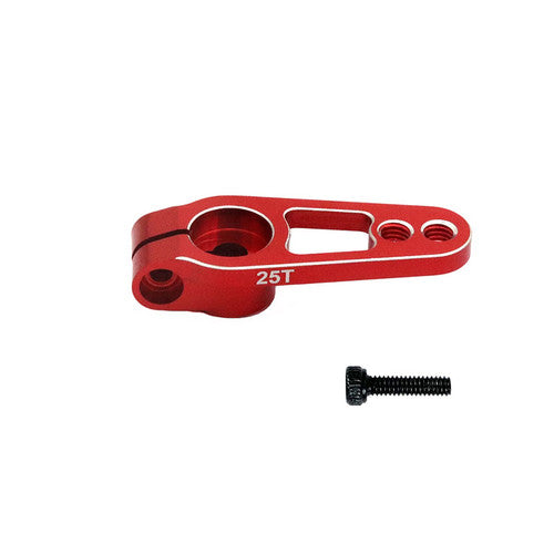 25T 31mm Metal Servo Motor Horn Arm Red