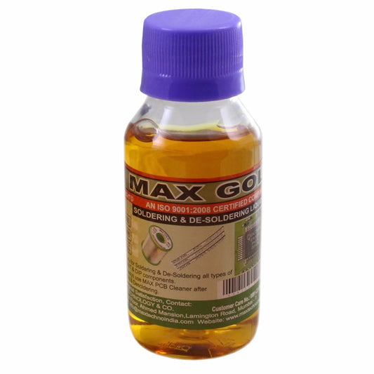 Max Flux Soldering and De-soldering Liquid (Made in India)