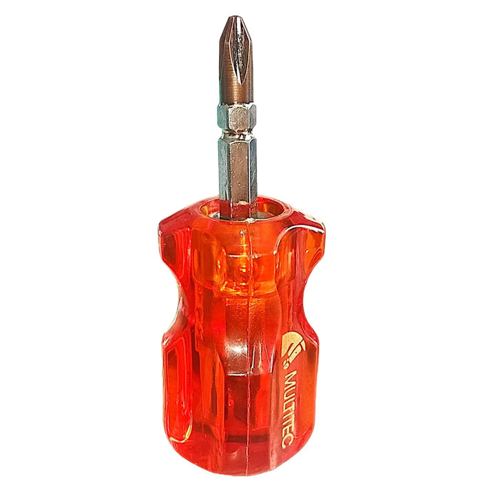 Multitec STB-110 2 in 1 Multi bit Stubby Reversible Screwdriver Set