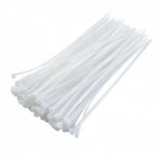 Nylon Cable Zip Ties 300 mm White (100pcs)