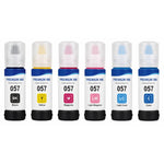 057 Refill Ink for Epson L8050, L18050 Printer (CMYKLMLC)