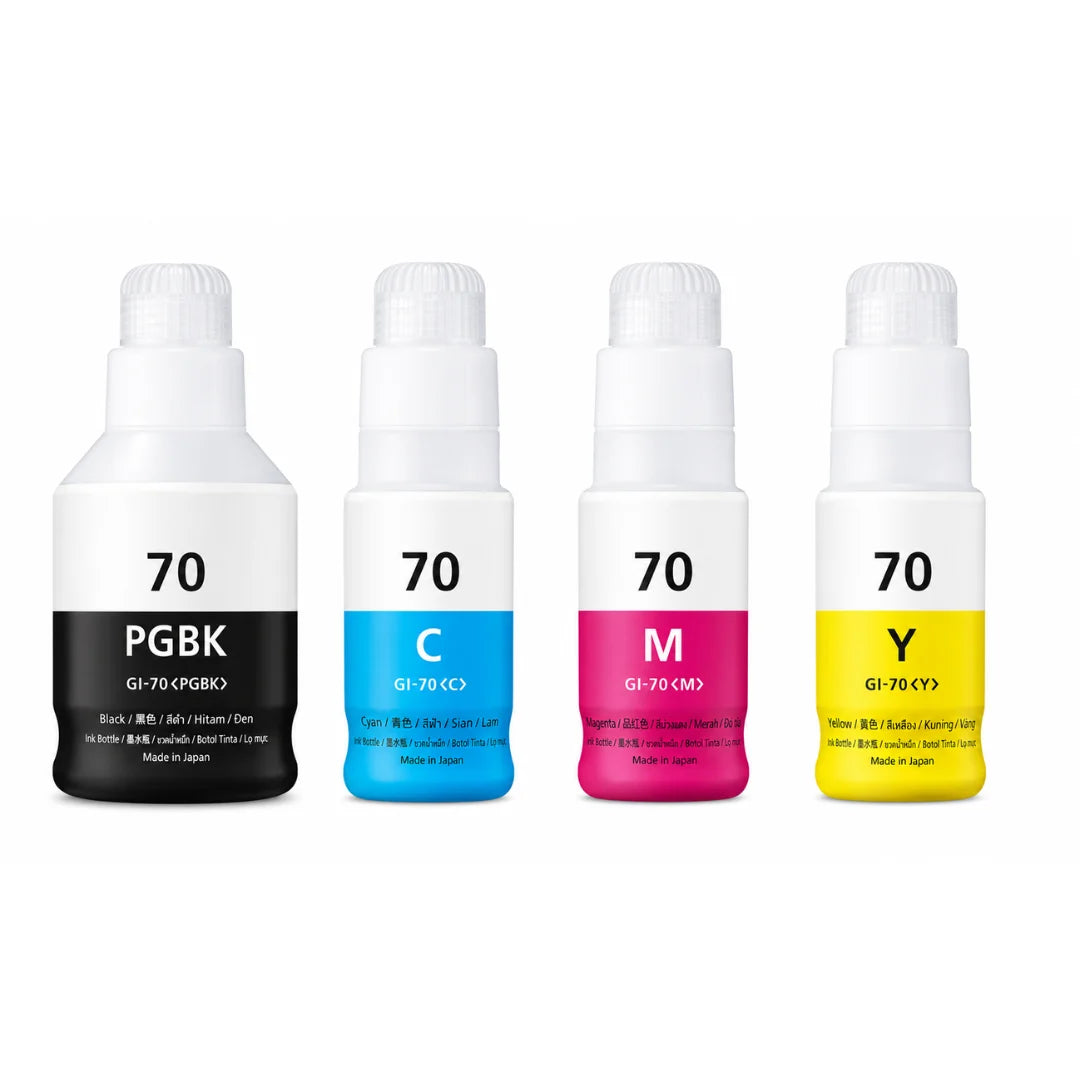 GI-76 Refill Ink for Canon PIXMA G5070/G6070/G7070 (C,M,Y,Bk)