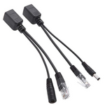 Passive PoE Cable - Power Over Ethernet Injector/Splitter Kit RJ45 DC Power