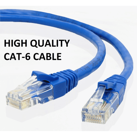 CAT6 High Speed RJ45 Ethernet Patch Cord LAN 1 Meter Cable