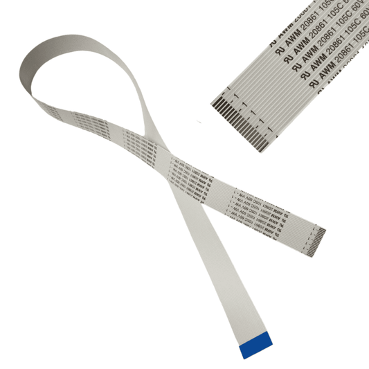 20 Pin 1mm Pitch 725mm CCD Scanner Cable For 3030 Printer