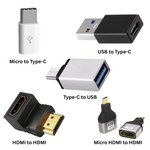 5-in-1 Converter Kit (USB, Type-C, Micro, HDMI, HDMI Micro)