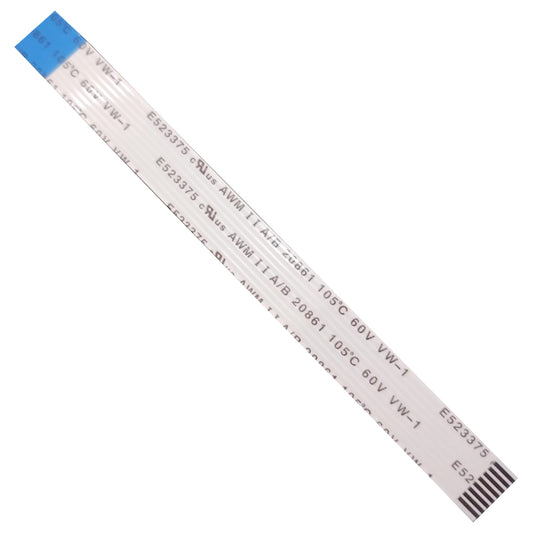 8 Pin 1mm Pitch 100mm Reverse Side Connection FFC Ribbon Flexible Flat Cable