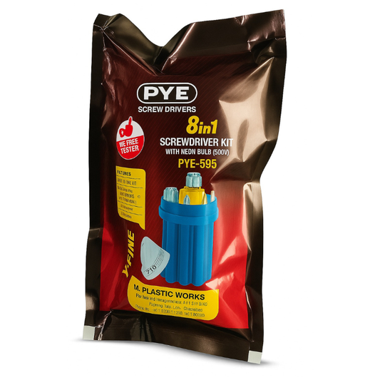 8-in-1 Screwdriver Kit - PYE 595