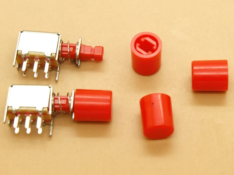 Red Cap for ON/OFF Switch Horizontal