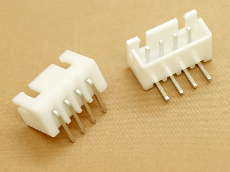 4 pin JST XH 2.5mm Side Entry Header