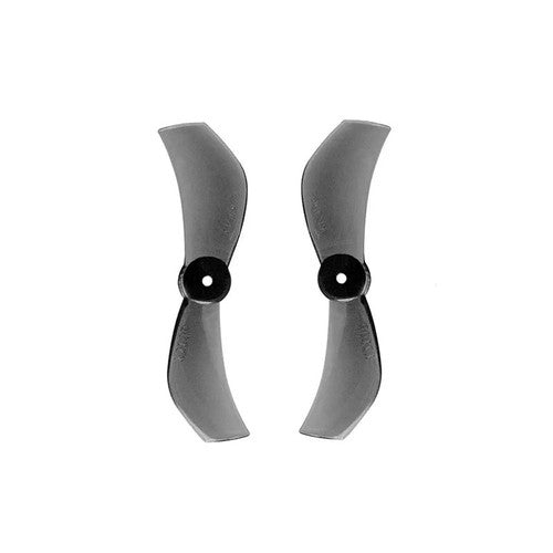 31mm 1210 2 Blade Propeller 1mm Shaft Pitch 1" - Clear Black (4 Pair CW+CCW)