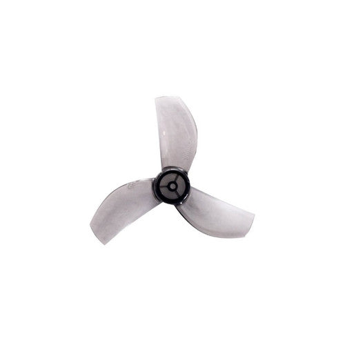 35mm 3 Blade Propeller 1mm Shaft Pitch 0.6" Clear Gray (4 Pair CW+CCW)