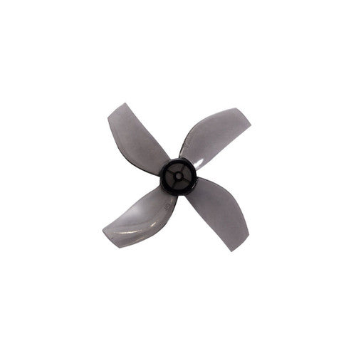 35mm 4 Blade Propeller 1mm Shaft Pitch 0.6" Clear Gray (4 Pair CW+CCW)