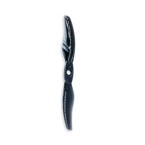 F5135 128.8mm 2 Blade Floppy Proppy Propeller 5mm Shaft Pitch 3.5" Black (2 Pair CW+CCW)