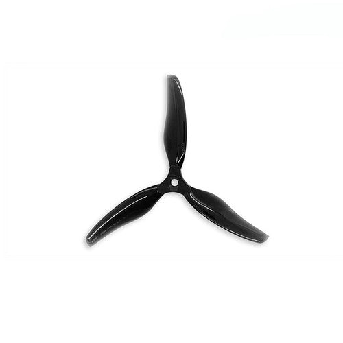 F6030 152.8mm 3 Blade Floppy Proppy Propeller 5mm Shaft Pitch 3" Clear Black (2 Pair CW+CCW)