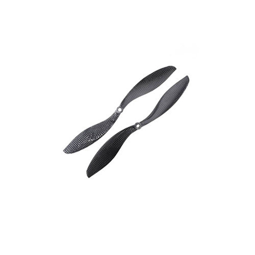 1045L Carbon Fiber CW CCW Propellers Black 1Pair