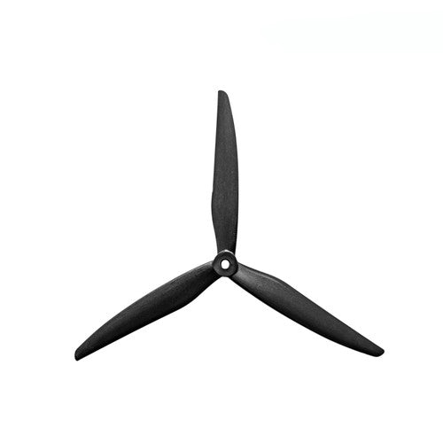 FPV Drone Propeller 1050 Cinelifter Glass Fiber Nylon 3 Blade 5mm Shaft Pitch 5" Black (1 Pair CW+CCW)