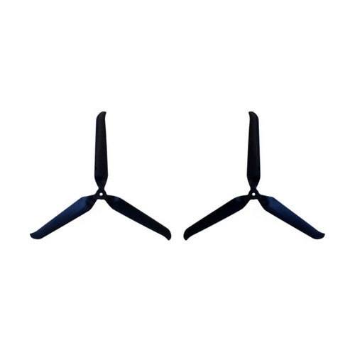 F1051 Folding Drone Propeller 3 Blade Glass Fiber Nylon - Black (1 Pair CW+CCW)