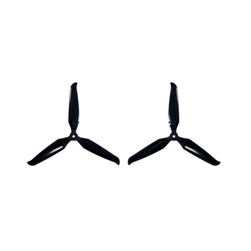 F8041 Folding Drone Propeller 3 Blade Glass Fiber Nylon - Black (1 Pair CW+CCW)