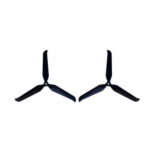 F9046 Folding Drone Propeller 3 Blade Glass Fiber Nylon - Black (1 Pair CW+CCW)