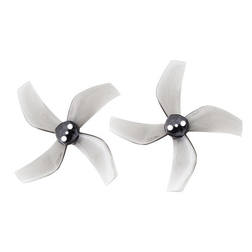 Drone Propeller D51 2020 4 Blade 50.3mm 1.5mm Shaft Pitch 2" Clear Gray (4 Pair CW+CCW)