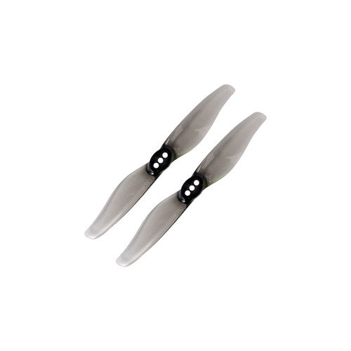 76.5mm 3018 2 Blade Hurricane Propeller 1.5mm Shaft Pitch 1.6" Clear Gray (4 Pair CW+CCW)