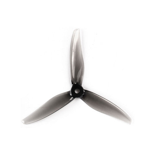 129.54mm 5127 3 Blade Hurricane Propeller 5mm Shaft Pitch 2.7" Clear Gray (2 Pair CW+CCW)