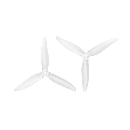 127mm 51366 3 Blade Hurricane Propeller 5mm Shaft Pitch 2.8" Clear (2 Pair CW+CCW)