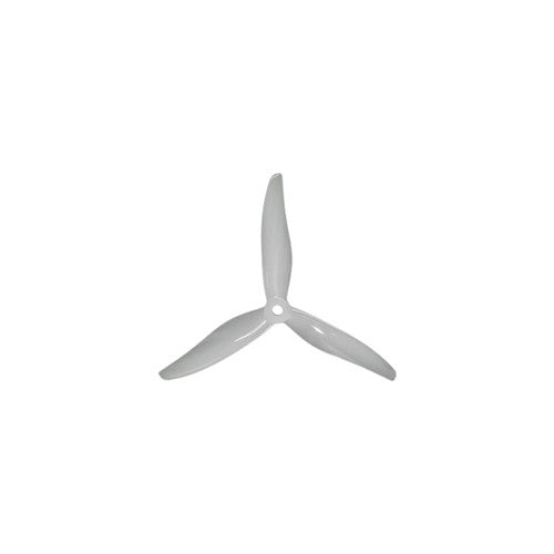 Drone Propeller 51377 Hurricane MAX 3 Blade 129.7mm 5mm Shaft Pitch 3" White (2 Pair CW+CCW)