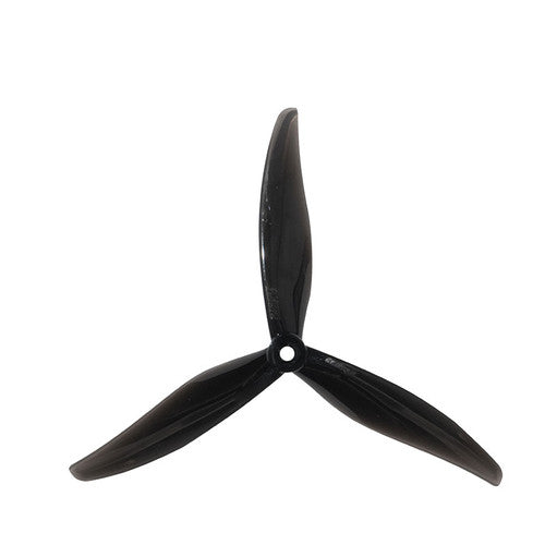 FPV Drone Propeller 7043 Hurricane 3 Blade 5mm Shaft Pitch 4.3" Midnight Black (2 Pair CW+CCW)