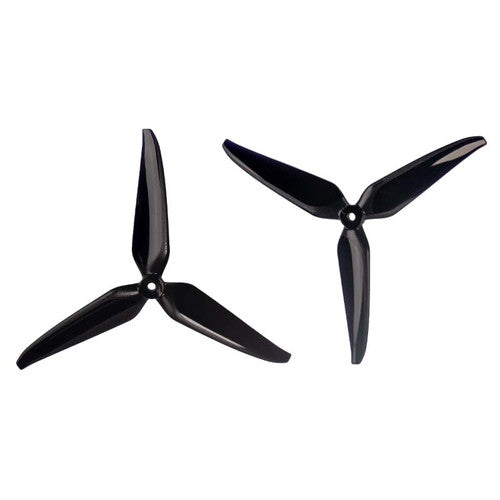 7140 Drone Propeller PC 3 Blade - Black (2 Pair CW+CCW)