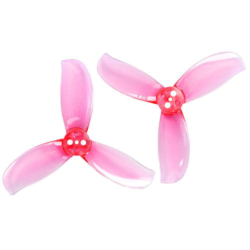 D2.5 Drone Propeller for DJI O4 Ducted PC 3 Blade 1.5mm Pink CW+CCW 4Pairs