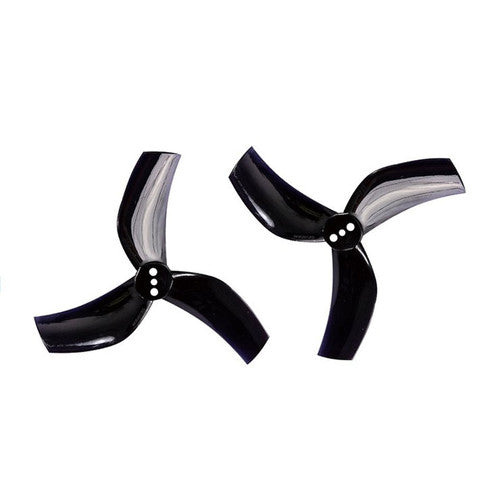 Drone Propeller D63 Cinewhoop Props 3 Blade 63.5mm 1.5mm Shaft Pitch 3" Black (4 Pair CW+CCW)