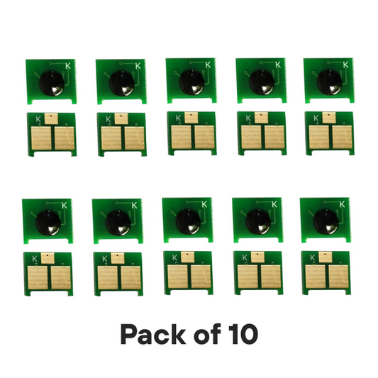 Toner Chip U9 364X CB435 388 285 595A 337 LBP151dw MF244dw MF235 (Pack of 10)